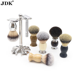 JDK Fashion-Brosse de <span class=keywords><strong>rasage</strong></span> solide pour rasoir, <span class=keywords><strong>kit</strong></span> de <span class=keywords><strong>rasage</strong></span> pour hommes, commande OEM à bas prix avec support de colonne romaine - Product Image 2