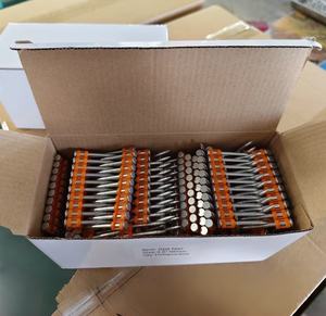 Clous en acier pour béton collés à la plastique Ramset, clous à gaz Pulsa pour cloueuses pneumatiques Toua - Product Image 1