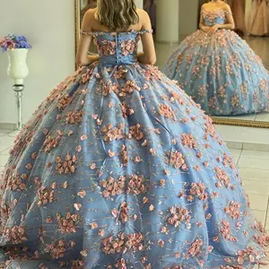 빨간 보라색 연인 Quinceanera 드레스 반짝이는 레이스 15 파티 공식 드레스 볼 가운 생일 공주 가운 가운