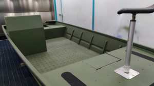   Bateau de pêche en aluminium soudé de 5 m avec console monobloc à vendre - Product Image 3