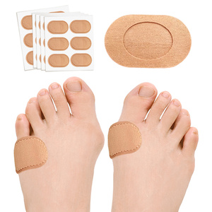 Protège-talons autocollants en coton à bords dentelés anti-frottement, <span class=keywords><strong>patch</strong></span> anti-ampoules, autocollant pour chaussures à talons hauts, usage quotidien, 6 pièces - Product Image 2