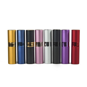 8ml <span class=keywords><strong>de</strong></span> aluminio portátil recargable Twist up Perfume atomizador portátil giratorio Metal botella <span class=keywords><strong>de</strong></span> Perfume - Product Image 3
