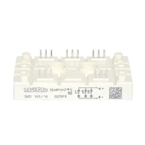 SKD145-16 elektronik bileşenler tedarikçi dc dc dönüştürücü modülü igbt transistör güç modülü SKD145/16