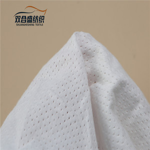 Hữu Cơ Bông Thoáng Khí Bông Lưới Vải Cho Quần Áo Tops Quần 100% Bông Sợi Dọc Dệt Kim Bán Buôn Lưới Thiết Kế Vải - Product Image 6