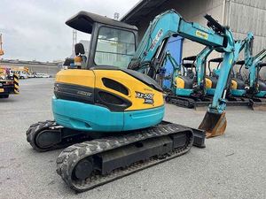 Excavadora usada versátil, miniexcavadora de cadenas usada, modelo 2017, 1500 horas, 4 toneladas, marca japonesa original Kubota. - Product Image 2