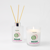 Luxus Private Label Reed Diffusor und Duft kerzen Geschenkset mit starkem benutzer definierten Duft für die Luft erfrischung zu Hause