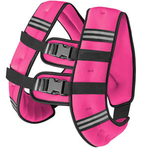 Chaleco con Peso para Hombres y Mujeres, Chaleco con 6 Pesas de Arena de Hierro para Entrenamientos en Casa, Chaleco de Peso Corporal Ajustable, Set de Ejercicio - Product Image 1