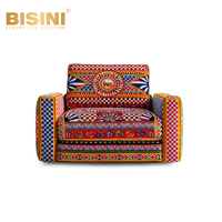 Haut de gamme personnalisé italien lumière luxe imprimé léopard tissu design chaise longue chambre salon loisirs chaise berçante