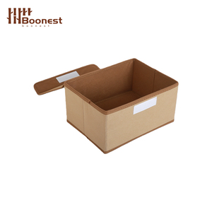 Contenedor de Almacenamiento de Tela <span class=keywords><strong>con</strong></span> Tapas, Cestas de Almacenamiento de Ropa Plegables, Organizador de Almacenamiento en Cubos - Product Image 4