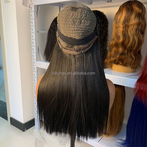 批发优质生越南人发骨直假发13x4高清蕾丝前假发热卖2025超双拉 - Product Image 4