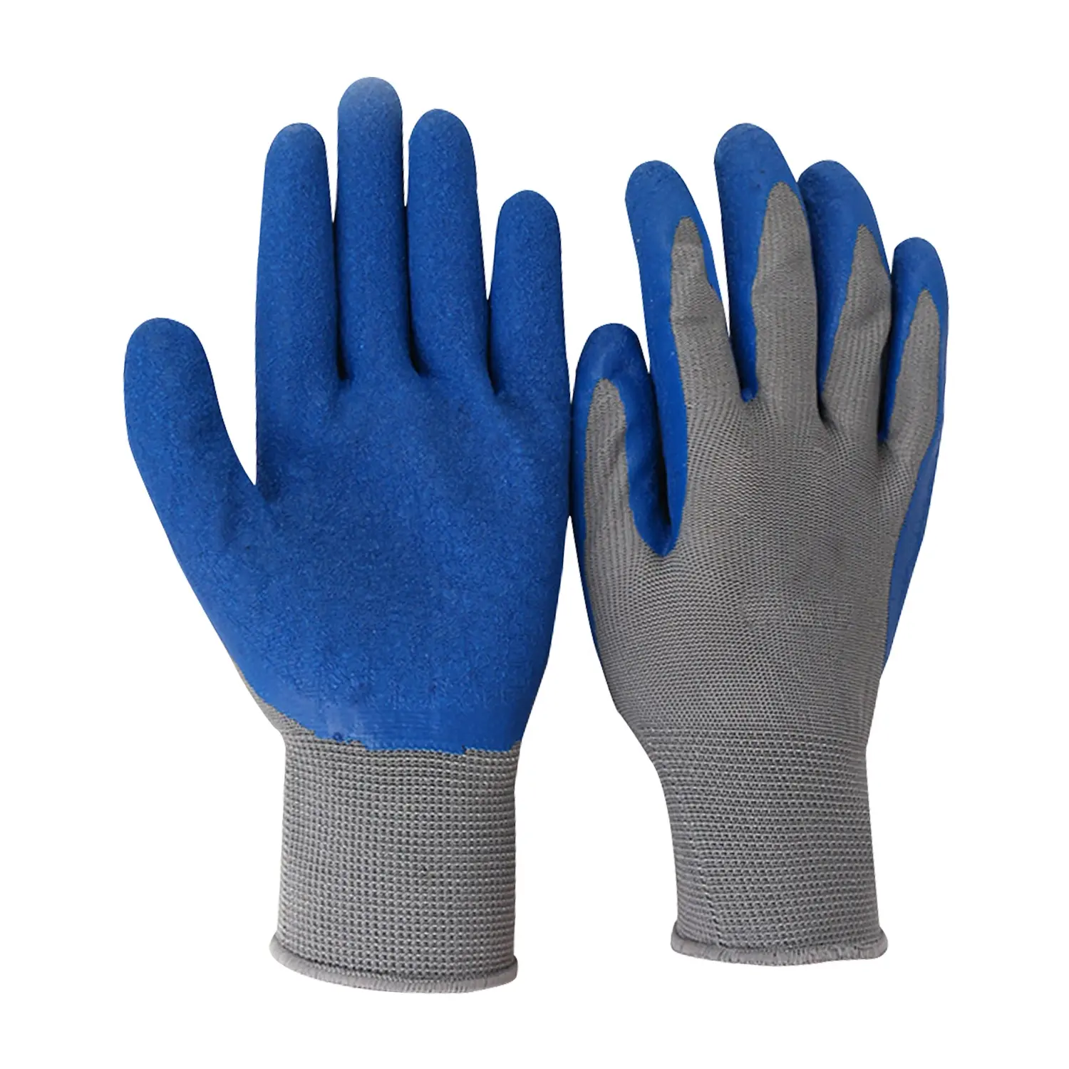 GR4001 seguridad guante de la mano revestimiento de látex guantes de trabajo