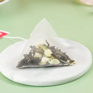 Marcas de té verde de jazmín de alta fragancia, té chino, jazmín perfumado, hojas sueltas, hojas de té verde de jazmín