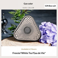 Nouvelles tablettes parfumées magnétiques pour grille d'aération de voiture, diffuseur de parfum de luxe triangulaire pour voiture