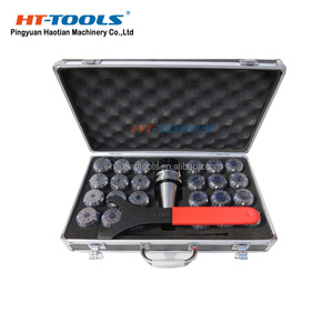 Juego <span class=keywords><strong>de</strong></span> Portabrocas <span class=keywords><strong>de</strong></span> Resorte ER32 con Portabrocas BT40 para Fresadora CNC - Product Image 1