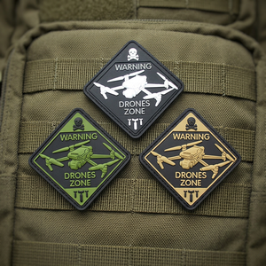 แพทช์ยางรีดร้อนลายดอกไม้ประดับเลื่อม PVC แบบนิ่ม 3 มิติ แบบกำหนดเอง พร้อมแม่พิมพ์สำหรับเสื้อผ้า - Product Image 3