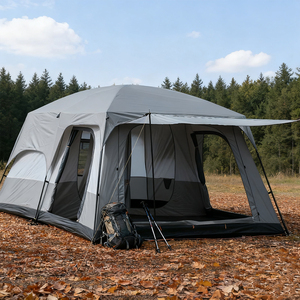 Tenda da Campeggio Personalizzata <span class=keywords><strong>per</strong></span> Esterni, Resistente al Sole e alla Pioggia, <span class=keywords><strong>Quattro</strong></span> <span class=keywords><strong>Stagioni</strong></span>, Apertura Rapida Automatica, Portatile con Due Camere e Un Soggiorno - Product Image 2