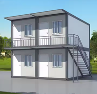 Maison conteneur modulaire préfabriquée abordable de 20 pieds pour bureau de chantier