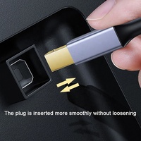 Câble USB C Type-C vers Type-B mâle plaqué or pour imprimante et ordinateur, longueur personnalisable (1M-3M), certifié CE ROHS