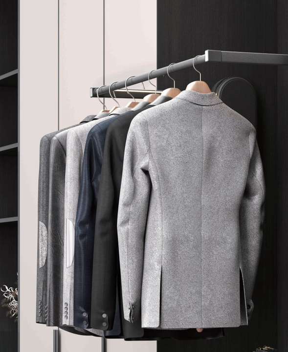 Electric Automatic LED-Lit Clothes Lifter for Long Dresses Arabic Robes ...