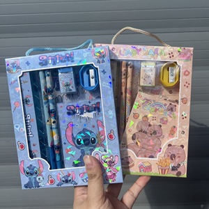 สัตว์ทะเลไดโนเสาร์ดรีมสเปซชุดเครื่องเขียนสำหรับเด็กอุปกรณ์การเรียนดินสอสีกล่องของขวัญ 18x15x2 ซม. - Product Image 2