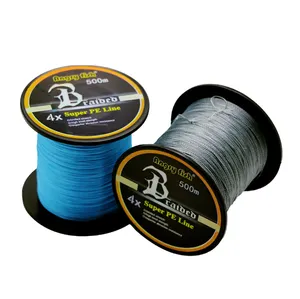 Your-city High Strength Super Power Saltwater Fishing Wire 4 Strand Braid Fishing Line 500m Fishing Line