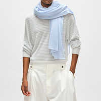 Nouveau pull élégant en laine à manches courtes et coupe ajustée pour femme, col rond tricoté 18 aiguilles, couleur unie, fin, idéal pour l'été