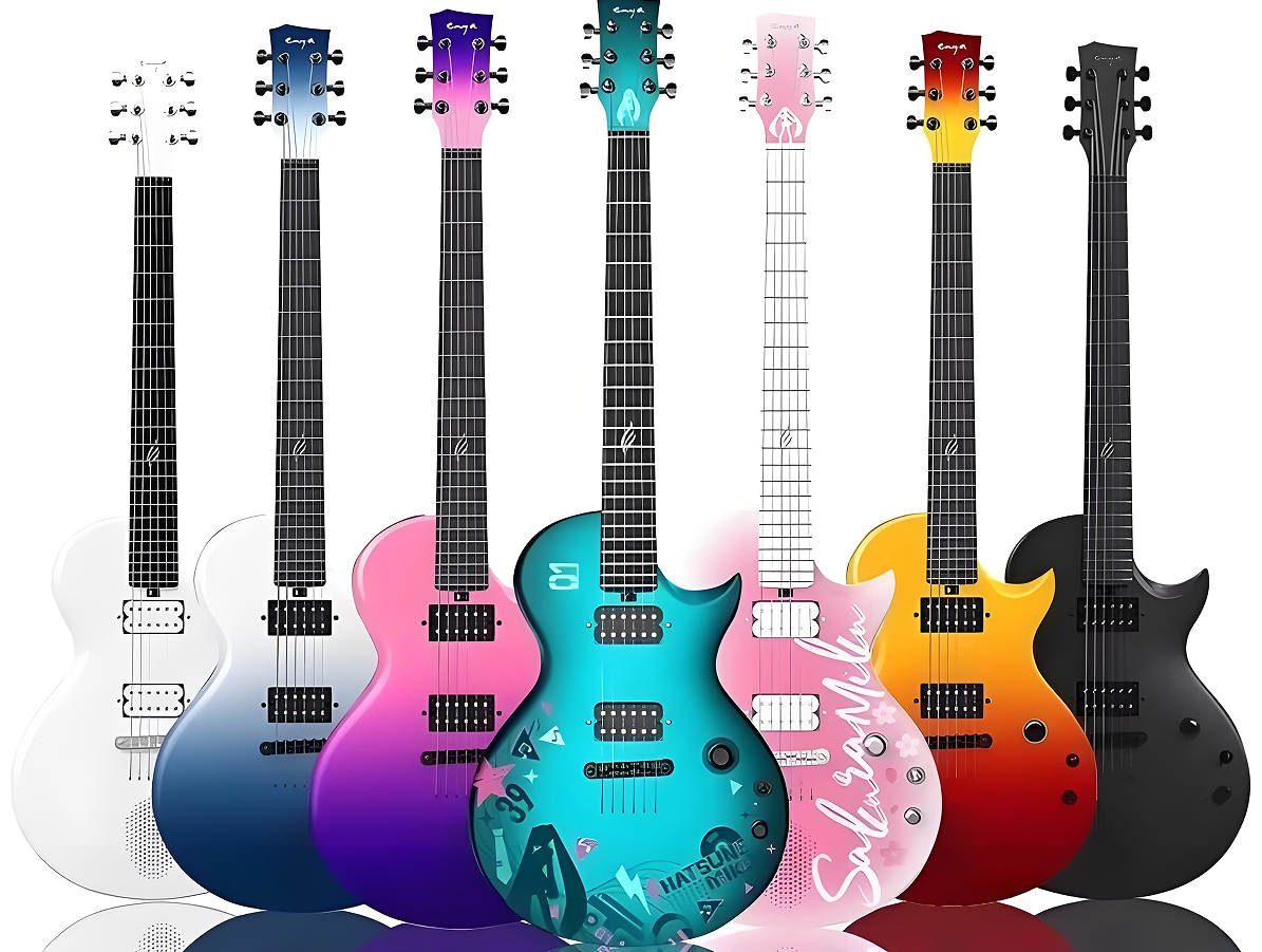 ENYA Nova Go Sonic Carbon Fiber Electric Guitar with Ebony