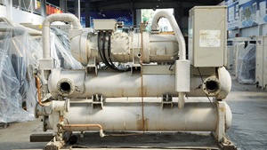 Pompe à chaleur à source d'eau HVAC commerciale d'occasion 175KW, unité de climatisation centrale industrielle - Product Image 6