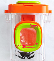 Boîte à insectes grossissante, 2025 conteneur à loupe à double lentille, visionneuse d'insectes pour enfants