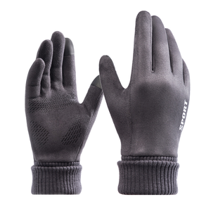 Gants de sport quotidiens antidérapants et imperméables pour écran <span class=keywords><strong>tactile</strong></span>, chauds, doublés polaire, pour la conduite, le cyclisme et le ski en hiver - Product Image 6