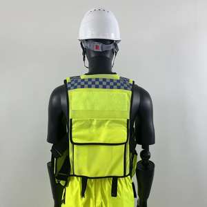 سترة عاكسة عالية الجودة مخصصة للعمل والقيادة وركوب الدراجات، سترة عاكسة للحركة المرورية الليلية - Product Image 4