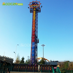 Equipo de Parque de Atracciones, Parque Temático, Luna Park, Torre de Caída Libre, Atracción de Torre de Caída en Venta - Product Image 2
