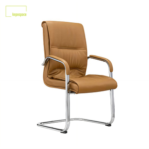 Silla de Conferencia de Cuero Barata en Oferta, Venta Directa de Fábrica, Muebles de Oficina, Gran Inventario, Silla de Recepción para Reuniones de Oficina - Product Image 1