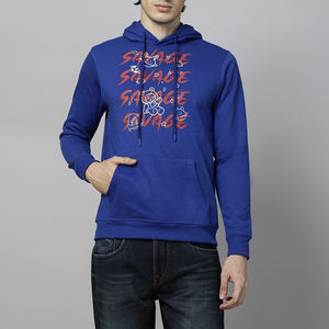 Streetwear personnalisé du fabricant Basics surdimensionnés, sweat à capuche en coton mélangé 500gsm-480gsm Design 2025 impression sweats à capuche pour hommes - Product Image 2