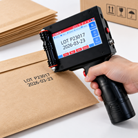 Imprimante à jet d'encre portable de qualité supérieure, interface conviviale, pour le codage des emballages cosmétiques, marquage sur acier inoxydable