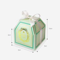 Boîte à Bonbons Merci Personnalisable Boîte Cadeau Fête d'Anniversaire Mariage Sac en Papier Bronzant pour Biscuits Gâteau Boulangerie Emballage Type de Dossier