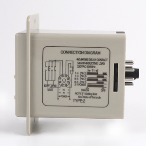 Relais temporisé numérique ASY-3D, temporisation réglable pour relais temporisés - Product Image 1