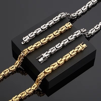 Bracelet à double rangée en acier titane style hip-hop pour homme avec fermoir magnétique – Nouvelle collection de bracelets tendance