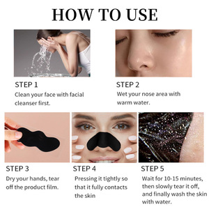 Bandes nettoyantes profondes pour le nez, 5 pièces, éliminateur de points noirs pour le soin de la peau du visage - Product Image 3