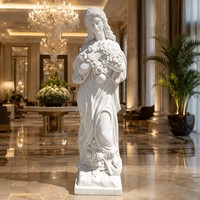 Statue de Musa Classique en Marbre de Qualité Supérieure - Sculpture en Pierre Entièrement Personnalisable et Finie à la Main