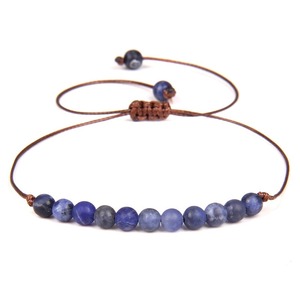 Vente chaude 4mm Pierre Perle Tissé <span class=keywords><strong>Bracelet</strong></span> 10 Pcs Wrap Pierre Perlé <span class=keywords><strong>Bracelet</strong></span> Simple Chandail Réglable Bracelets <span class=keywords><strong>Bijoux</strong></span> - Product Image 6