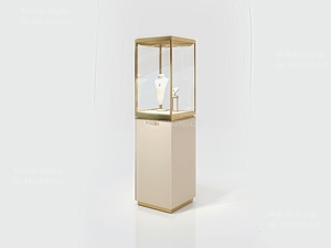 # New Arrival hiện đại trang sức hiển thị giới thiệu bằng gỗ thủy tinh thép không gỉ hiển thị Showcase trang sức hiển thị cho cửa hàng bán lẻ - Product Image 3