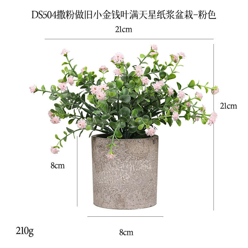 Ds504-gray in polvere gypsophila