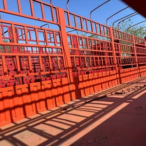 Sinotruk SITRAK G7 540hp nuovo camion a pianale pesante 8x4 12 ruote Euro6 carburante Diesel scatola ingranaggi veloce a sinistra recinzione per magazzino - Product Image 3