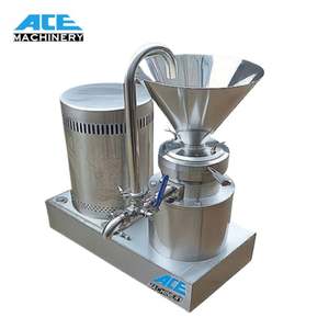 Máquina de pasta Miller coloidal de tipo dividido de acero inoxidable para cacahuete, sésamo, <span class=keywords><strong>pollo</strong></span>, pato, Marco, fruta, hueso, pastas, nueces, leche - Product Image 2