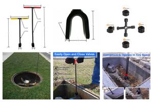 JSRECO 2 pièces robuste 12 "<span class=keywords><strong>clé</strong></span> de verrouillage de <span class=keywords><strong>compteur</strong></span> d'<span class=keywords><strong>eau</strong></span> à poignée jaune outils à main industriels <span class=keywords><strong>pour</strong></span> boîte de <span class=keywords><strong>compteur</strong></span> d'<span class=keywords><strong>eau</strong></span> <span class=keywords><strong>clé</strong></span> à fourche <span class=keywords><strong>clé</strong></span> à fourche - Product Image 6