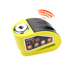 <span class=keywords><strong>Candado</strong></span> de bicicleta de aleación de Zinc de disco antioxidante resistente al agua seguro <span class=keywords><strong>para</strong></span> motocicleta a buen <span class=keywords><strong>precio</strong></span> <span class=keywords><strong>con</strong></span> <span class=keywords><strong>alarma</strong></span> inteligente - Product Image 1