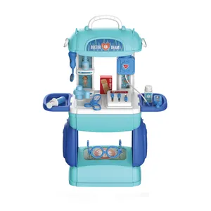 Divertente 3in1 mobile ospedale multifunzione medico giocattoli set per i bambini - Product Image 1