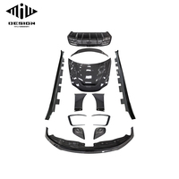 Diffuseur de pare-chocs arrière en fibre de carbone sèche avec procédé d'autoclave pour Tesla Model S Plaid V Style Tuning 2021+ Qualité supérieure