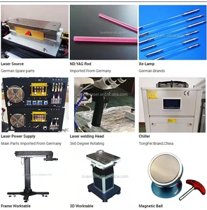 Máquina de Reparación de Moldes Láser 1000W 2000W 3000W, Sistema de Soldadura Láser para Brazos de Grúa, Metal, Acero Inoxidable, Aluminio - Product Image 1